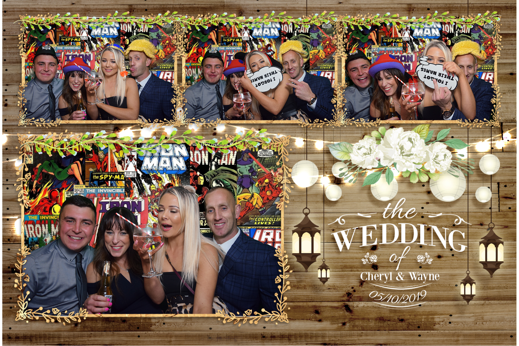 Cheryl & Wayne | View more photos from the event at gallery.blissbooth.co.uk/u/BlissBooth/Cheryl-Wayne